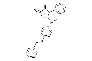 4-(4-benzoxybenzoyl)-5-phenyl-3-pyrrolin-2-one