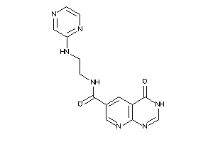 Image of 4-keto-N-[2-(pyrazin-2-ylamino)ethyl]-3H-pyrido[2,3-d]pyrimidine-6-carboxamide
