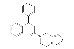 1-(3,4-dihydro-1H-pyrrolo[1,2-a]pyrazin-2-yl)-3,3-diphenyl-propan-1-one