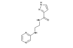 N-[2-(pyrazin-2-ylamino)ethyl]-1H-pyrazole-3-carboxamide