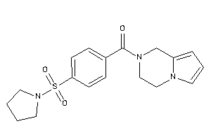 3,4-dihydro-1H-pyrrolo[1,2-a]pyrazin-2-yl-(4-pyrrolidinosulfonylphenyl)methanone