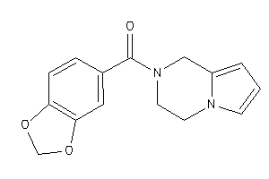 1,3-benzodioxol-5-yl(3,4-dihydro-1H-pyrrolo[1,2-a]pyrazin-2-yl)methanone