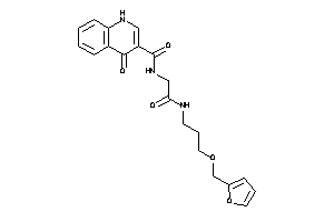 N-[2-[3-(2-furfuryloxy)propylamino]-2-keto-ethyl]-4-keto-1H-quinoline-3-carboxamide