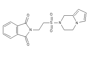 2-[2-(3,4-dihydro-1H-pyrrolo[1,2-a]pyrazin-2-ylsulfonyl)ethyl]isoindoline-1,3-quinone