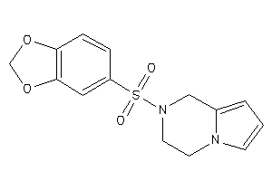 2-(1,3-benzodioxol-5-ylsulfonyl)-3,4-dihydro-1H-pyrrolo[1,2-a]pyrazine