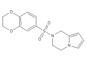 2-(2,3-dihydro-1,4-benzodioxin-6-ylsulfonyl)-3,4-dihydro-1H-pyrrolo[1,2-a]pyrazine