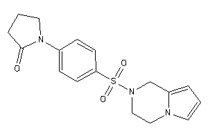 1-[4-(3,4-dihydro-1H-pyrrolo[1,2-a]pyrazin-2-ylsulfonyl)phenyl]-2-pyrrolidone