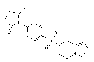 1-[4-(3,4-dihydro-1H-pyrrolo[1,2-a]pyrazin-2-ylsulfonyl)phenyl]pyrrolidine-2,5-quinone