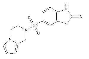 5-(3,4-dihydro-1H-pyrrolo[1,2-a]pyrazin-2-ylsulfonyl)oxindole