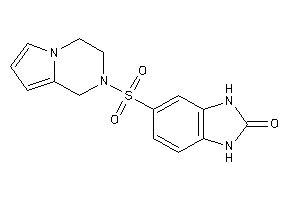 5-(3,4-dihydro-1H-pyrrolo[1,2-a]pyrazin-2-ylsulfonyl)-1,3-dihydrobenzimidazol-2-one