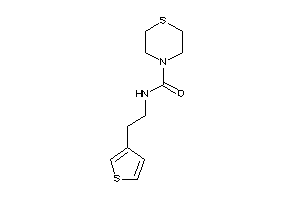 N-[2-(3-thienyl)ethyl]thiomorpholine-4-carboxamide