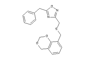 3-[(4H-1,3-benzodioxin-8-ylmethylthio)methyl]-5-benzyl-1,2,4-oxadiazole