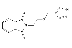 2-[2-(1H-pyrazol-4-ylmethylthio)ethyl]isoindoline-1,3-quinone