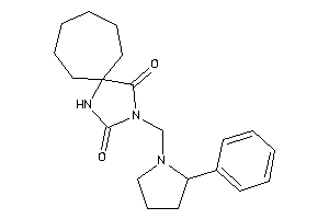 3-[(2-phenylpyrrolidino)methyl]-1,3-diazaspiro[4.6]undecane-2,4-quinone