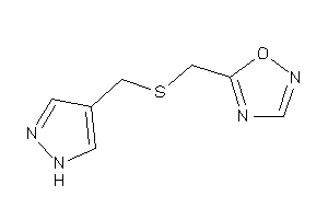 5-[(1H-pyrazol-4-ylmethylthio)methyl]-1,2,4-oxadiazole