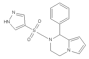 1-phenyl-2-(1H-pyrazol-4-ylsulfonyl)-3,4-dihydro-1H-pyrrolo[1,2-a]pyrazine