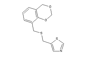 5-[(4H-1,3-benzodioxin-8-ylmethylthio)methyl]thiazole