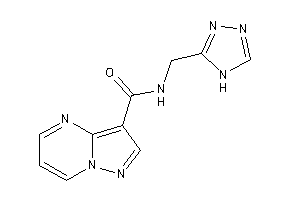 N-(4H-1,2,4-triazol-3-ylmethyl)pyrazolo[1,5-a]pyrimidine-3-carboxamide