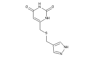 6-[(1H-pyrazol-4-ylmethylthio)methyl]uracil