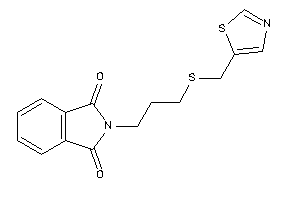 2-[3-(thiazol-5-ylmethylthio)propyl]isoindoline-1,3-quinone