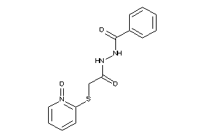 N'-[2-[(1-keto-2-pyridyl)thio]acetyl]benzohydrazide