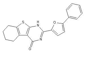 Image of 2-(5-phenyl-2-furyl)-5,6,7,8-tetrahydro-1H-benzothiopheno[2,3-d]pyrimidin-4-one