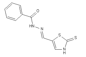Image of N-[(2-thioxo-4-thiazolin-5-yl)methyleneamino]benzamide
