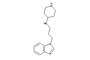 3-(benzimidazol-1-yl)propyl-(4-piperidyl)amine