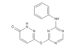 3-[(4-anilino-s-triazin-2-yl)oxy]-1H-pyridazin-6-one