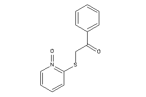 2-[(1-keto-2-pyridyl)thio]-1-phenyl-ethanone