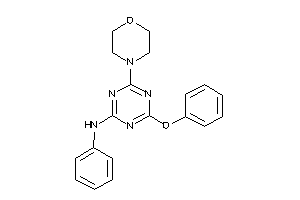 (4-morpholino-6-phenoxy-s-triazin-2-yl)-phenyl-amine