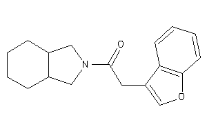 1-(1,3,3a,4,5,6,7,7a-octahydroisoindol-2-yl)-2-(benzofuran-3-yl)ethanone