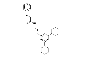 N-[2-[(4-morpholino-6-piperidino-s-triazin-2-yl)oxy]ethyl]-2-phenoxy-acetamide