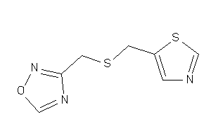 Image of 3-[(thiazol-5-ylmethylthio)methyl]-1,2,4-oxadiazole