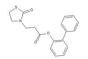 3-(2-ketothiazolidin-3-yl)propionic Acid (2-phenylphenyl) Ester