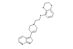 3-[1-[2-(2,3-dihydro-1,4-benzodioxin-8-yloxy)ethyl]-3,6-dihydro-2H-pyridin-4-yl]-2H-pyrrolo[2,3-b]pyridine