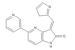 5-(3-pyridyl)-3-(3H-pyrrol-2-ylmethylene)-1H-pyrrolo[3,2-b]pyridin-2-one