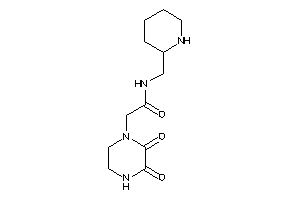 2-(2,3-diketopiperazino)-N-(2-piperidylmethyl)acetamide