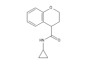 N-cyclopropylchroman-4-carboxamide