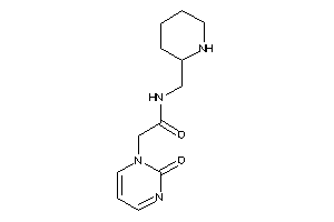 2-(2-ketopyrimidin-1-yl)-N-(2-piperidylmethyl)acetamide