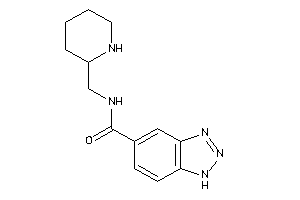 N-(2-piperidylmethyl)-1H-benzotriazole-5-carboxamide