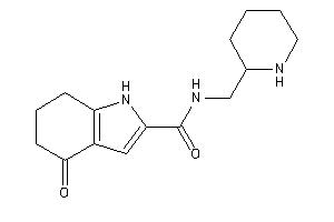 4-keto-N-(2-piperidylmethyl)-1,5,6,7-tetrahydroindole-2-carboxamide