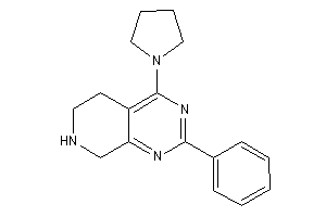 Image of 2-phenyl-4-pyrrolidino-5,6,7,8-tetrahydropyrido[3,4-d]pyrimidine