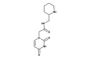 2-(2,4-diketopyrimidin-1-yl)-N-(2-piperidylmethyl)acetamide