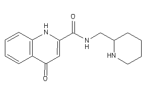 4-keto-N-(2-piperidylmethyl)-1H-quinoline-2-carboxamide