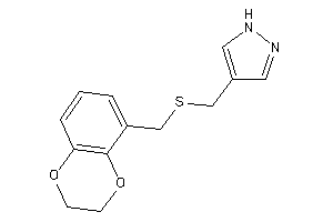 4-[(2,3-dihydro-1,4-benzodioxin-8-ylmethylthio)methyl]-1H-pyrazole