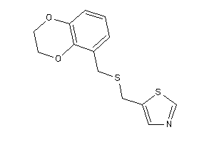 5-[(2,3-dihydro-1,4-benzodioxin-8-ylmethylthio)methyl]thiazole