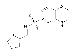 N-(tetrahydrofurfuryl)-3,4-dihydro-2H-1,4-benzoxazine-6-sulfonamide