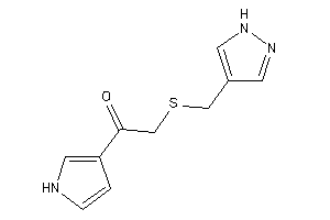 2-(1H-pyrazol-4-ylmethylthio)-1-(1H-pyrrol-3-yl)ethanone