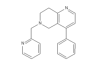 4-phenyl-6-(2-pyridylmethyl)-7,8-dihydro-5H-1,6-naphthyridine